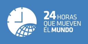 Logo de la campaña 24 horas que mueven el mundo